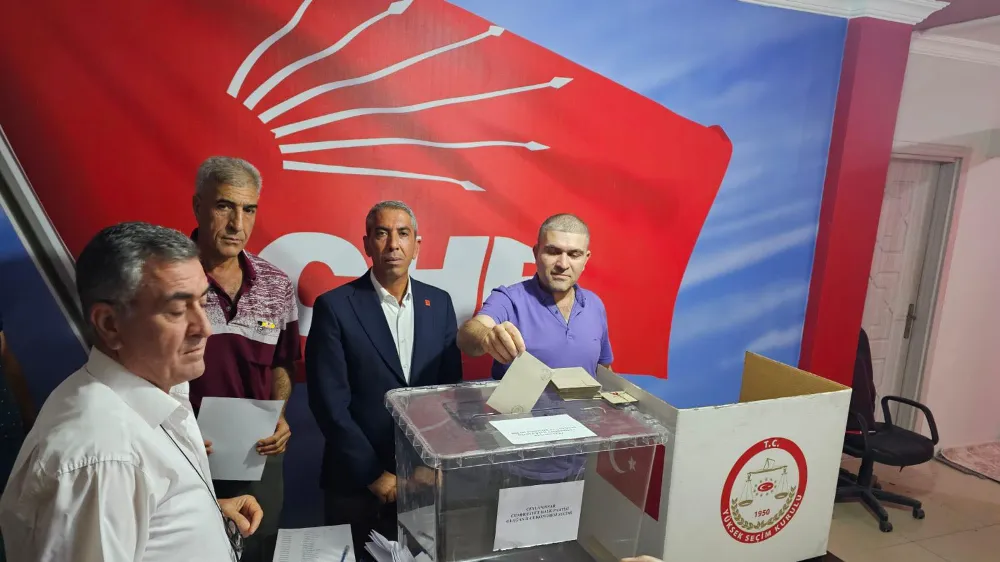 Ceylanpınar CHP ilçe olağan kongresi yapıldı.