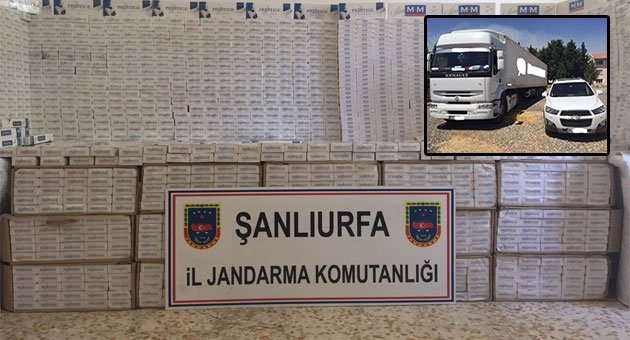 35 bin paket kaçak sigaraya el konuldu