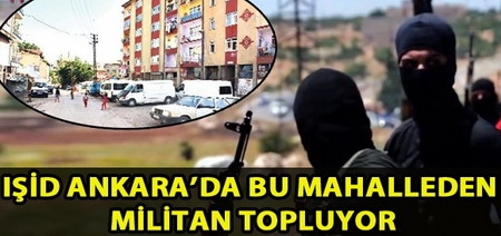 Ankara?nın Ortasında IŞİD?e Militan! 