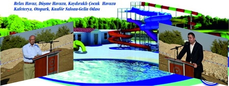 Ceylanpınar Belediyesi, Aqua Park`ın temelini attı