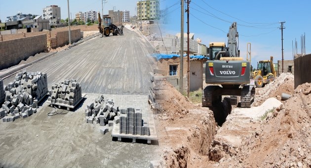 Ceylanpınar Belediyesi, Çalışmalarına Devam ediyor