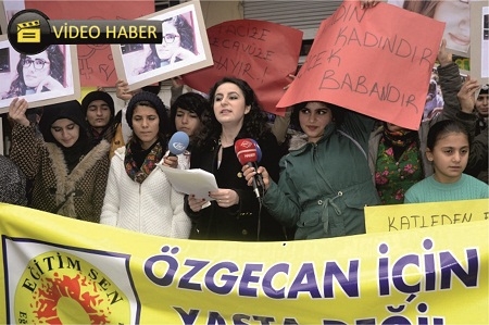 Ceylanpınar Eğitim-Sen?den ?Özgecan? Eylemi 