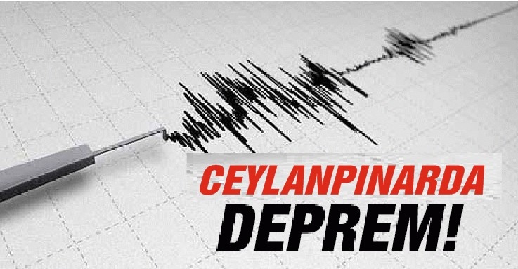 Ceylanpınar?da Deprem Meydana Geldi 