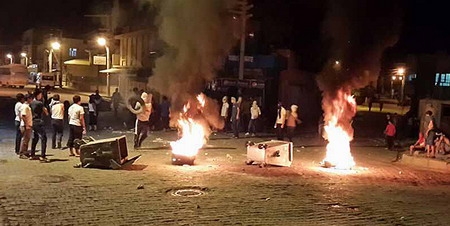 Ceylanpınar?da Kobani Eylemleri Devam Ediyor