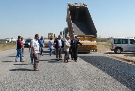 Ceylanpınar?ın Yeni Yolları Asfaltlanıyor