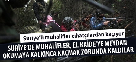 Cihatçılardan kaçış? 