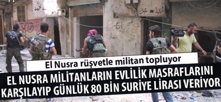 El Nusra?nın Maaşlı Militanları 