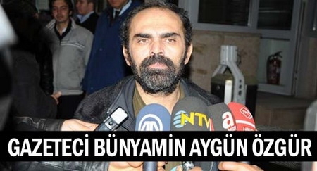 Gazeteci Bünyamin Aygün özgür