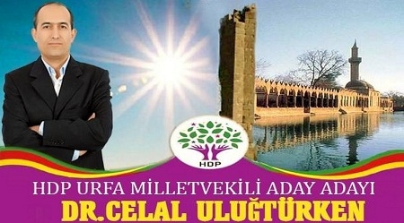 HDP Şanlıurfa Milletvekili Aday Adayı Uluğtürken, Ceylanpınar Gazetesi?ni Ziyaret Etti 