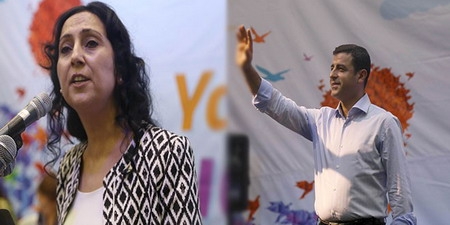 HDP?nin yeni eş genel başkanları Demirtaş ve Yüksekdağ