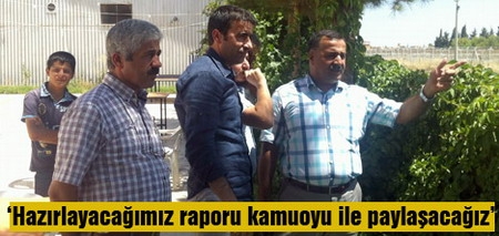 İHD, Ceylanpınar`da inceleme yaptı