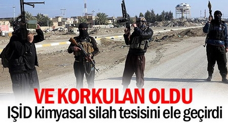 IŞİD kimyasal silah tesisini ele geçirdi