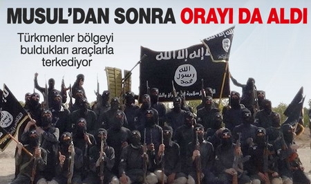 IŞİD Musul`u aldı, Selahaddin`e ilerliyor