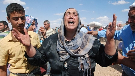 IŞİD`den kaçanların girişine izin verildi