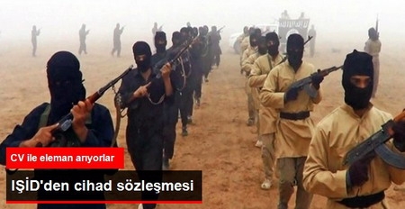 IŞİD`den Örgüte Katılanlara Cihad Sözleşmesi