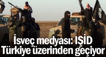 İsveç medyası: Cihatçılar Türkiye üzerinden Suriye?ye geçiyor