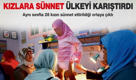 Kızlara sünnet ülkeyi ayağa kaldırdı