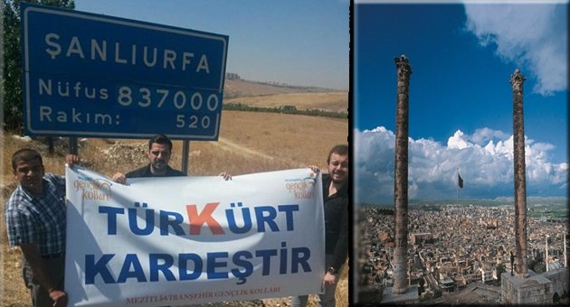 Mersinliler`den Urfa`da Kardeşlik Mesajı