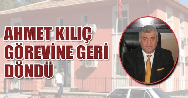 Milli Eğitim Müdürü Görevine Döndü