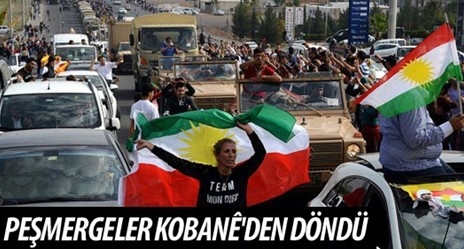 Peşmerge Kobanê?den döndü