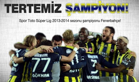 Şampiyon Fenerbahçe!
