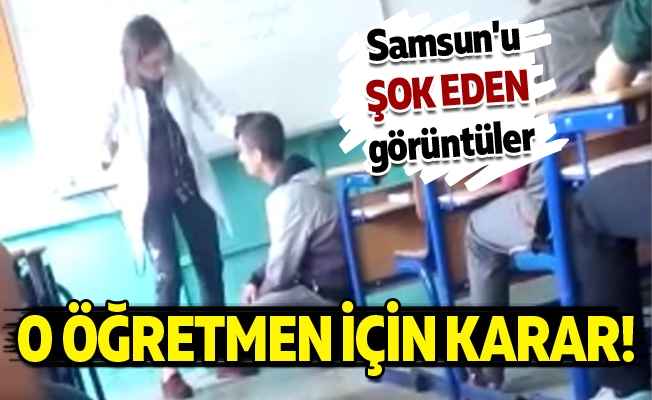 O Dayakçı Öğretmen Görevden Uzaklaştırıldı.