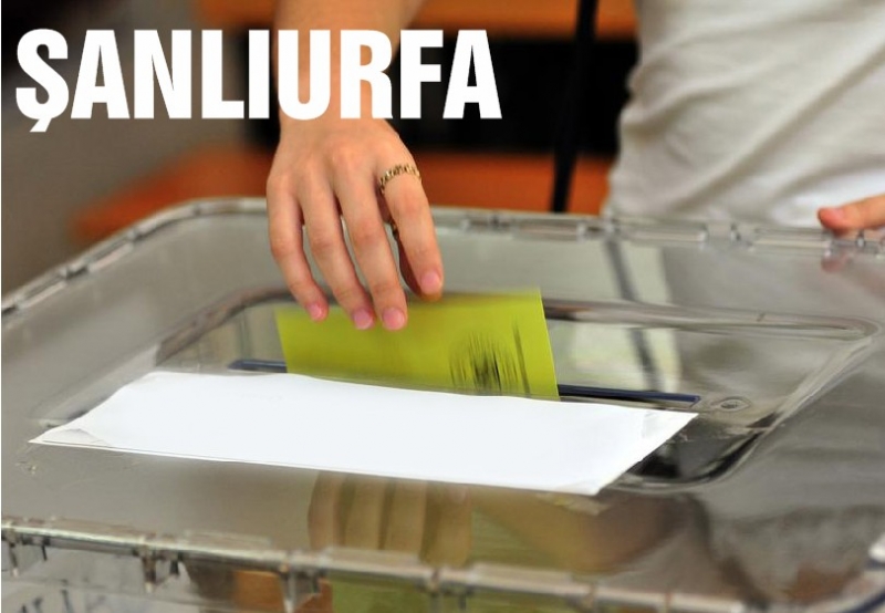 Şanlıurfa`da Referandum Sonuçları