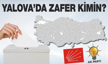 Yalova`da zafer CHP`nin oldu